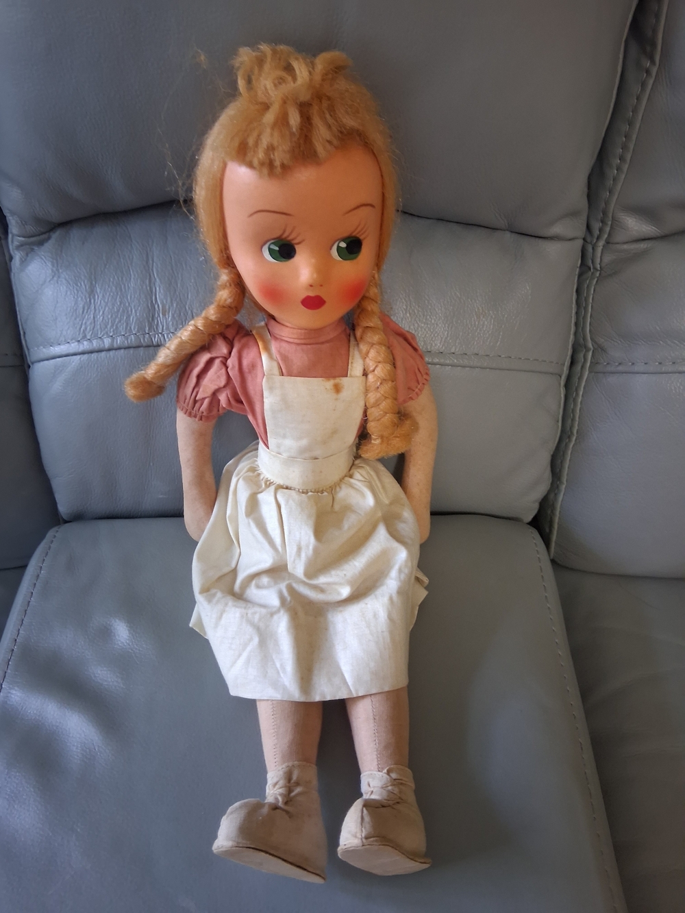 Vintage Poland 1900's Sawdust Doll